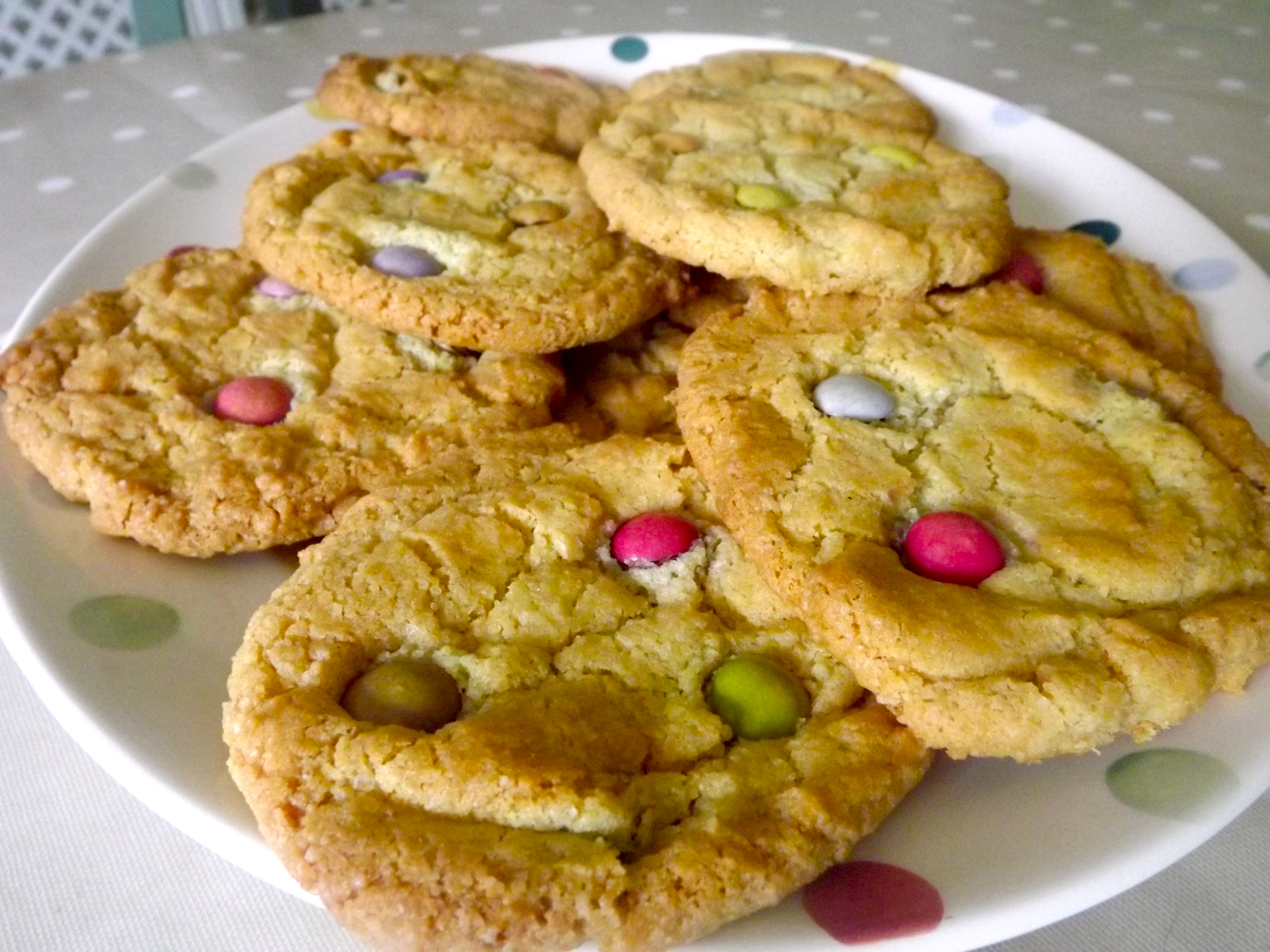 smartie cookies emma bridgewater plate What Would Nigella Do?